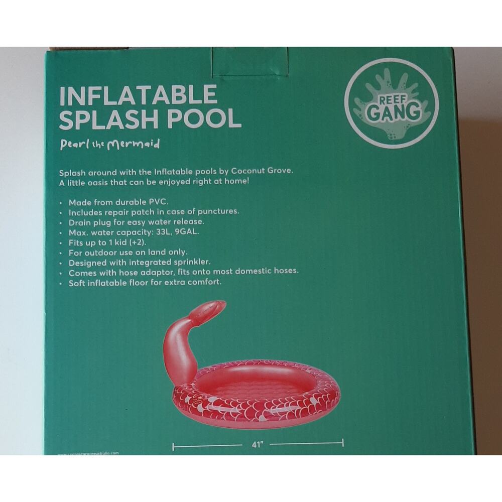 Inflatable Splash Pool Pearl the Mermaid - Picture 2 of 2